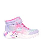 Skechers Ghete cu model si LED-uri - Lila/Roz