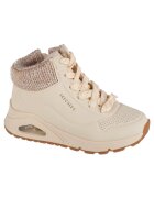 Skechers Ghete cu segment textil - Bej