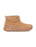 Skechers Ghete dama 305413987 - Piele naturala - Maro