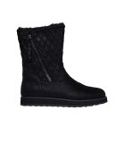Skechers Ghete de piele ecologica Modern Comfort - Negru