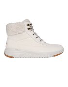 Skechers Ghete de piele ecologica On-The-Go - Alb murdar