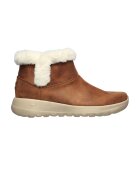 Skechers Ghete de piele ecologica On The Go Joy - Caramel