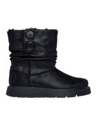 Skechers Ghete din piele ecologica Keep Sakes Lite Freezing Low - Negru