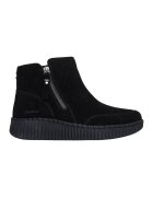 Skechers Ghete din piele intoarsa Wilshire Blvd- Weekend Crush - Negru