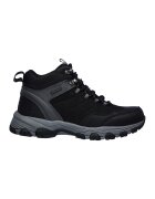 Skechers Ghete din piele si piele ecologica pentru drumetii Telago - Negru