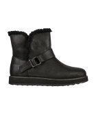 Skechers Ghete fara inchidere cu captuseala din material teddy Keepsakes 2.0 Cabin Feels - Negru