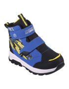 Skechers Ghete impermeabile cu lumini led Storm Blazer -Hydro - Negru/Albastru royal