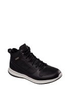 Skechers Ghete impermeabile de piele ecologica Delson - Negru