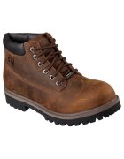 Skechers Ghete trekking barbati Piele naturala - Maro - Maro