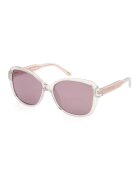 Skechers Ochelari de soare butterfly polarizati - Maro nisip/Crem