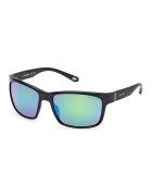 Skechers Ochelari de soare dreptunghiulari cu lentile polarizate - Negru
