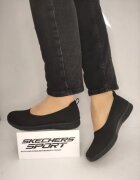 Skechers Pantofi Casual Dama 100625 Bbk - Negru - Negru