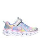 Skechers Pantofi copii cu sistem de lumini Heart Lights - Rainbow Lux - Multicolor