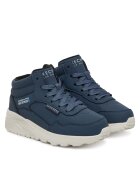 Skechers Pantofi copii - piele ecologica - albastru - Albastru