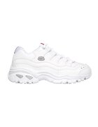Skechers Pantofi cu garnituri de piele pentru antrenament Sport Energy - Alb