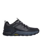 Skechers Pantofi cu straturi exterioare din piele Max Protect pentru alergare pe teren accidentat - Negru/Gri