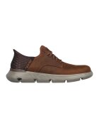 Skechers Pantofi Garza-Gervin Slip-Ins cu logo discret - Maro scortisoara