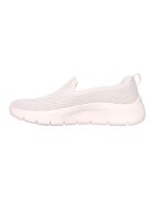 Skechers Pantofi slip-on de plasa tricotata - Crem