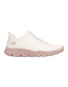 Skechers Pantofi sport Bobs B Lite - Alb murdar/Roz prafuit