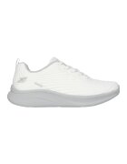 Skechers Pantofi sport Bobs Moda din plasa tricotata - Gri deschis/Alb murdar