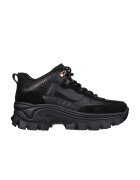 Skechers Pantofi sport cu aspect masiv si insertii de piele intoarsa Hi-Ryze - Kewl Ave - Negru