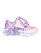 Skechers Pantofi sport cu aspect stralucitor Infinite Heart Light - Roz deschis/Lila