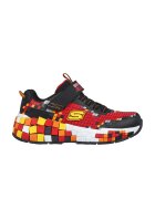 Skechers Pantofi sport cu benzi elastice pentru ajustare Mega-Craft 3.0 - Rosu/Negru/Portocaliu