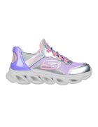 Skechers Pantofi sport cu brant cu amortizare Flex Glide - Lila/Argintiu
