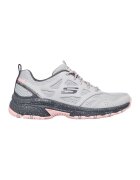 Skechers Pantofi sport cu garnituri de piele Hillcrest Pure Escapade - Gri cenusiu/Roz