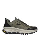 Skechers Pantofi sport cu garnituri din piele D'Lux Trekker - Negru/Verde masliniu