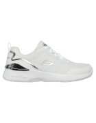 Skechers Pantofi sport cu insertii de piele ecologica Skech-Air Dynamight - Alb