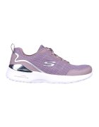 Skechers Pantofi sport cu insertii de piele ecologica Skech-Air Dynamight - Violet prafuit