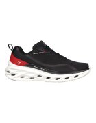 Skechers Pantofi sport cu insertii din material textil Glide - Step Swift - Rosu/Negru