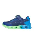 Skechers Pantofi sport cu LED Vortex - Verde neon/Albastru