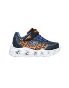 Skechers Pantofi sport cu lumini LED S-Lights - Negru/Portocaliu