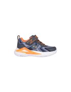 Skechers Pantofi sport cu lumini LED Tri-Namics - Portocaliu/Gri carbune