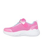 Skechers Pantofi sport cu model si lumini cu buton oprire-pornire - Roz