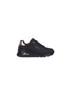 Skechers Pantofi sport cu segment perforat Uno Gen1 - Shimmer Away - Negru