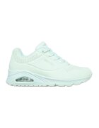 Skechers Pantofi sport cu talpa wedge ascunsa Uno Frosty Kicks - Verde menta