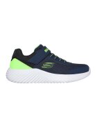 Skechers Pantofi sport cu velcro Bounder - Trekzic - Verde lime/Bleumarin