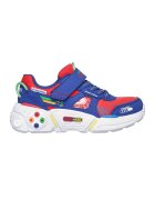 Skechers Pantofi sport cu velcro Game Kicks: Gametronix - Rosu/Albastru
