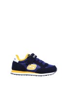 Skechers Pantofi sport cu velcro si garnituri din piele intoarsa Retro