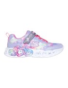 Skechers Pantofi sport cu velcro si LED-uri - Multicolor