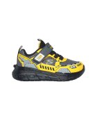 Skechers Pantofi sport cu velcro Skech Tracks - Galben/Gri carbune