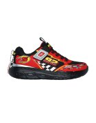 Skechers Pantofi sport cu velcro Skech Tracks - Rosu/Negru/Portocaliu