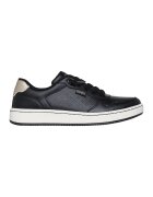 Skechers Pantofi sport Cute Court-Luxe Kicks din piele ecologica - Auriu/Negru