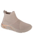 Skechers Pantofi sport dama - Arch Fit S-Miles - Sock Walk 155580-TPE - Bej - Bej