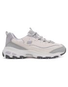 Skechers Pantofi sport dama din piele ecologica - Gri
