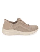 Skechers Pantofi sport dama - Textil - Maro/Bej - Maro/Bej