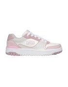 Skechers Pantofi sport de piele cu garnituri de piele ecologica - Bej deschis
